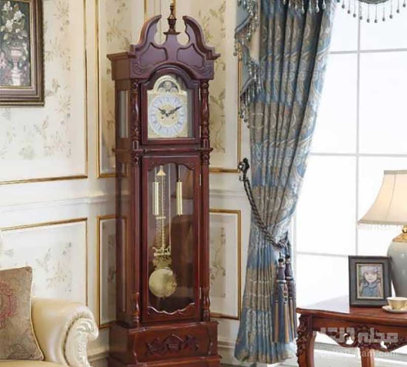 مدل ساعت ایستاده چوبی سلطنتی