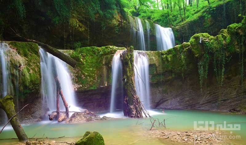 هفت آبشار سواد کوه مازندران