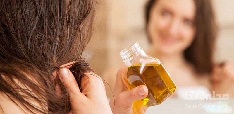 رشد مو با روغن بادام