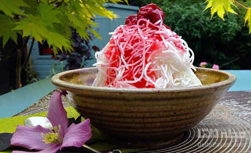 طرز تهیه فالوده شیرازی