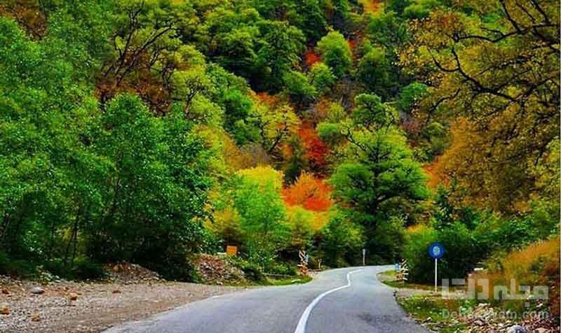 زیباترین جاده های کوهستانی ایران
