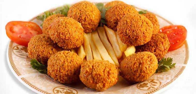 تهیه فلافل با سیب زمینی