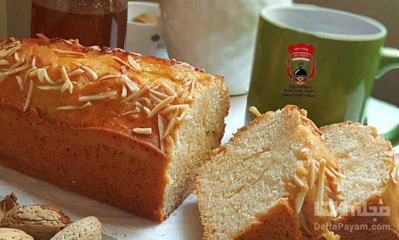 کیک بادام و عسل را بدون شکر درست کنید 