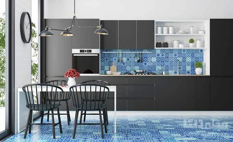 انواع بین کابینتی در دکور آشپزخانه