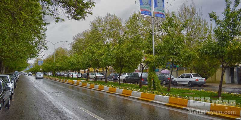 خیابان عفیف آباد شیراز