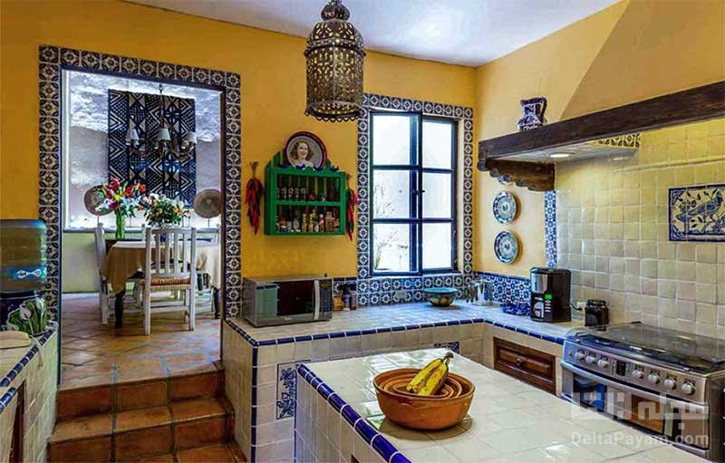 دکوراسیون آشپزخانه سنتی ایرانی