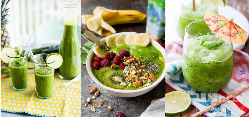 نوشیدنی سبز برای کاهش وزن