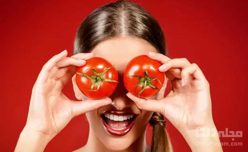 جوانسازی پوست با گوجه