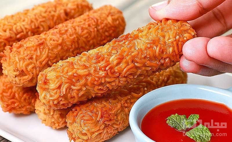 تهیه سیب زمینی نودلی