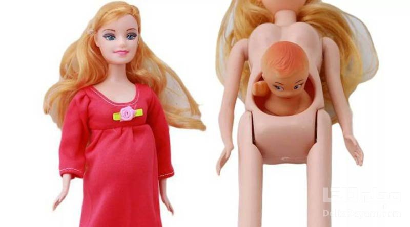 عروسک باربی باردار