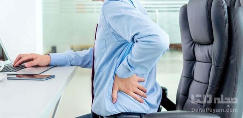 عادت های نادرست نشستن روی صندلی