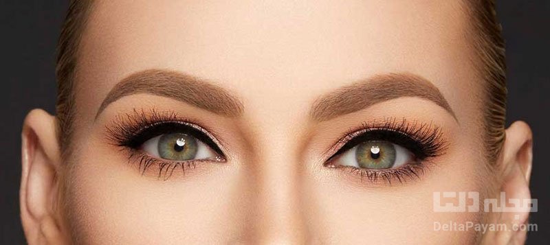 آرایش مخصوص پلک افتاده