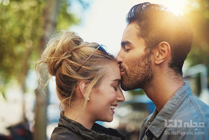 فواید بوسیدن در روابط عاطفی