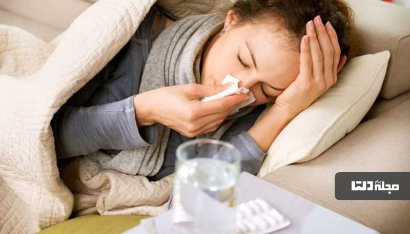 درمان فوری سرماخوردگی در خانه