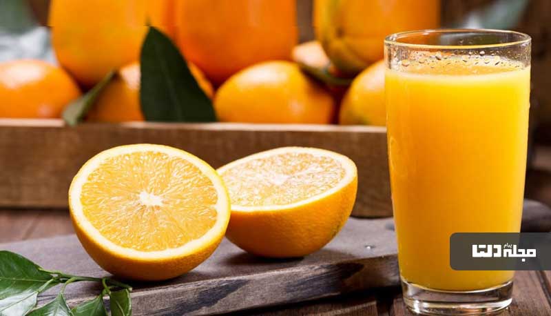پرتقال و نارنگی را همراه مویز بخورید