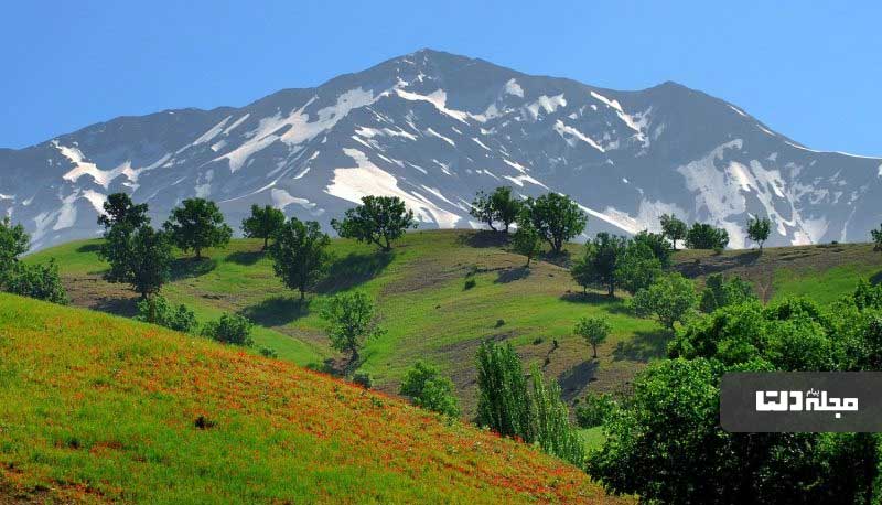 روستای لبد در شهرستان کوهرنگ