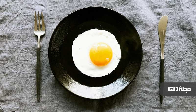 کاهش وزن سریع در سه روز با تخم مرغ