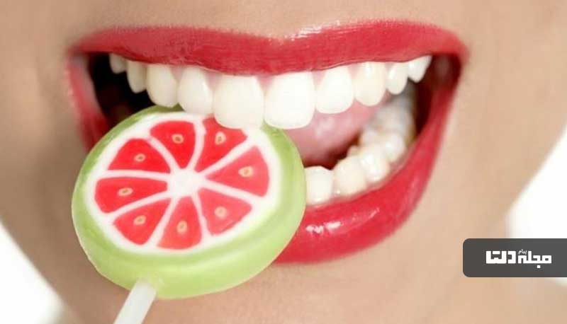 خوراکی های مضر برای دندان