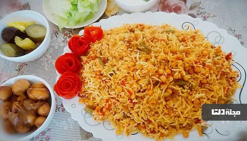 آبگوشت پلو کاشانی