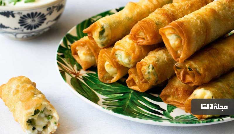 بورک با خمیر یوفکا